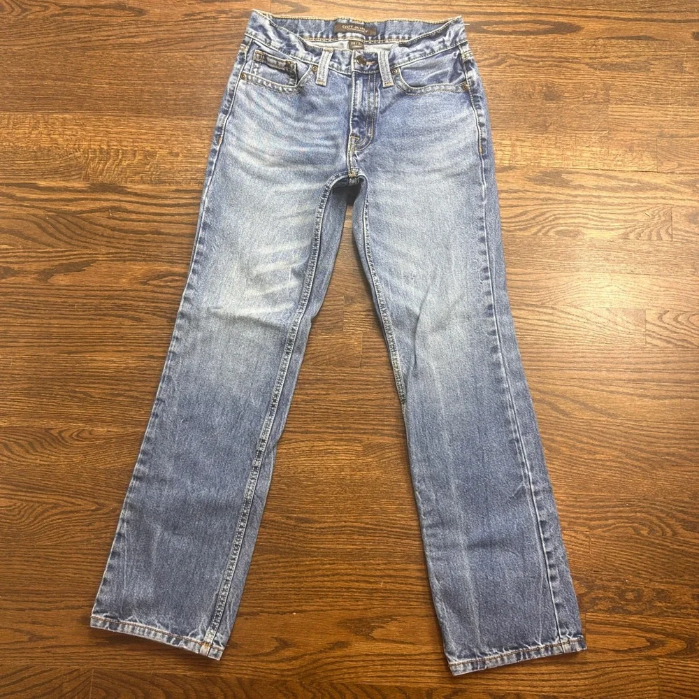 Cody James Mens Straight Leg Western Jeans Medium Wash 28x32 Denim Blue